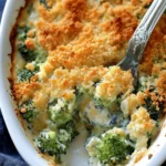 Broccoli Blue Cheese Bake
