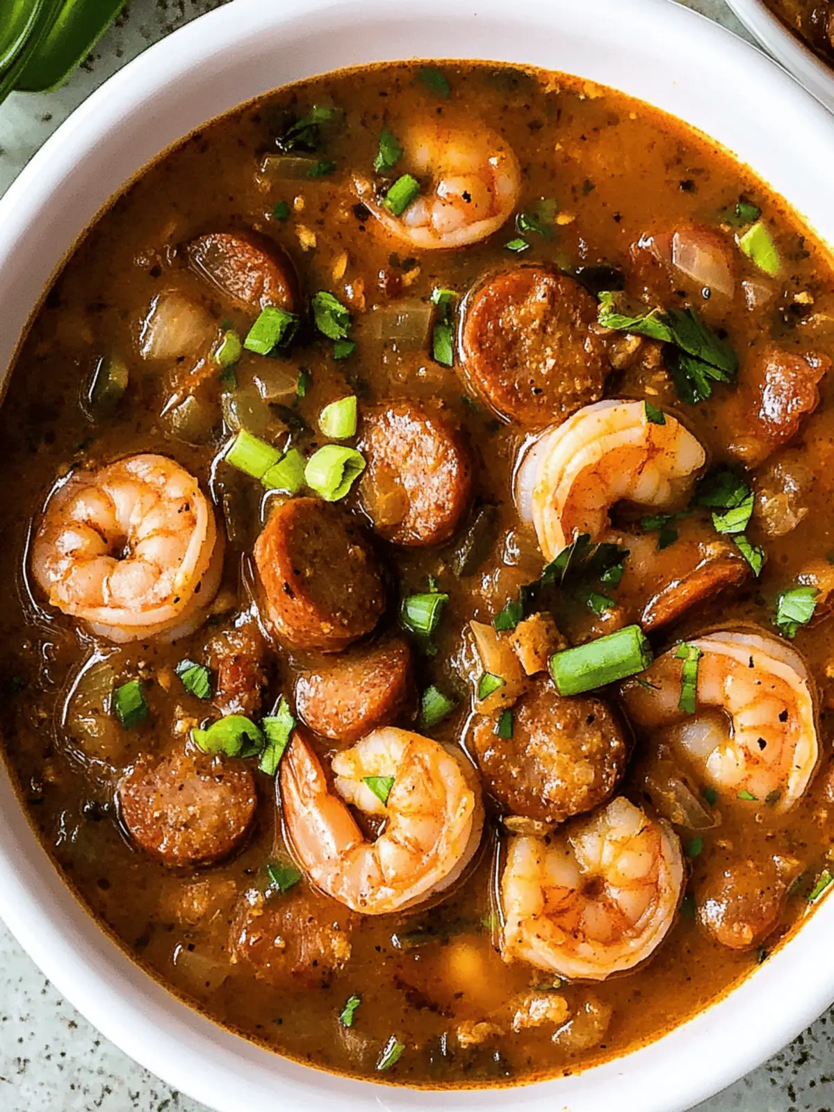 Delightful Shrimp & Sausage Gumbo Kwanzaa Recipe for Your Table 4 Shrimp & Sausage Gumbo Kwanzaa Recipe