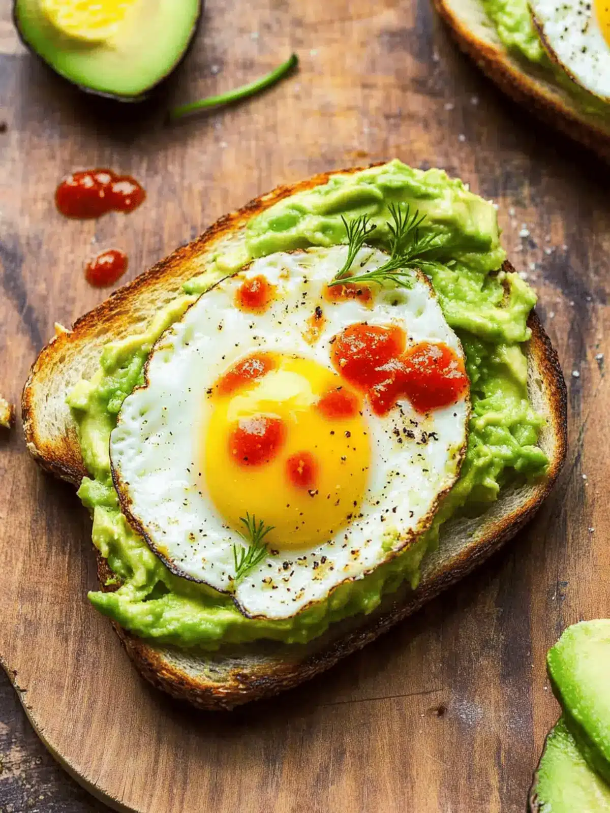 Avocado Egg Toast