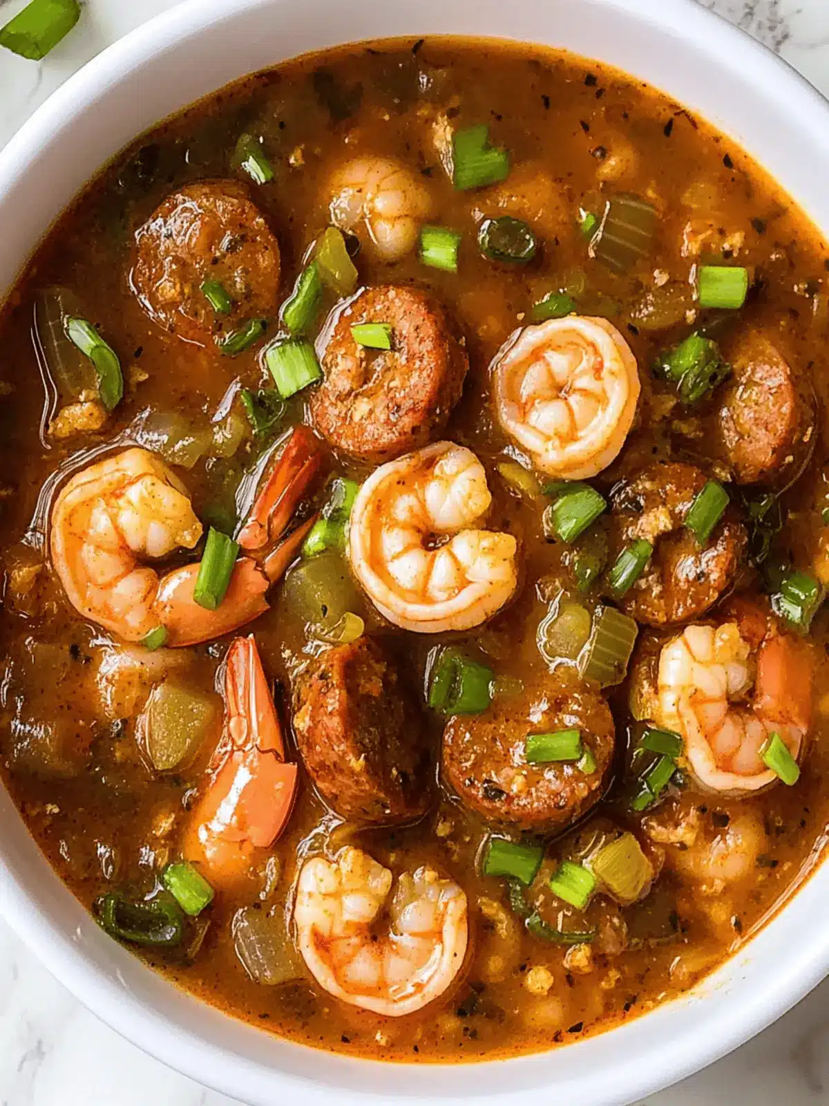 Delightful Shrimp & Sausage Gumbo Kwanzaa Recipe for Your Table 5 Shrimp & Sausage Gumbo Kwanzaa Recipe