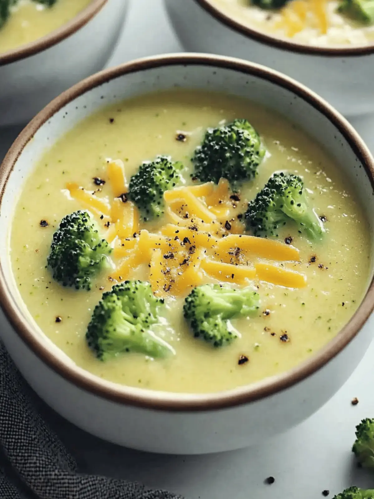 Slow Cooker Cream of Broccoli Soup