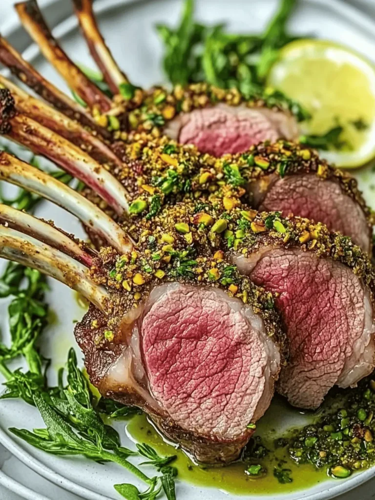 Pistachio Crusted Rack of Lamb Recipe That Impresses Every Time