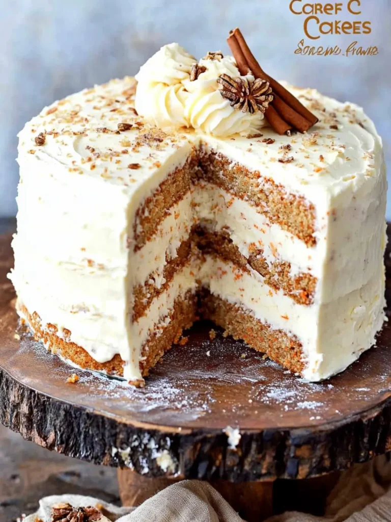 Carrot Cake Cheesecake Cake