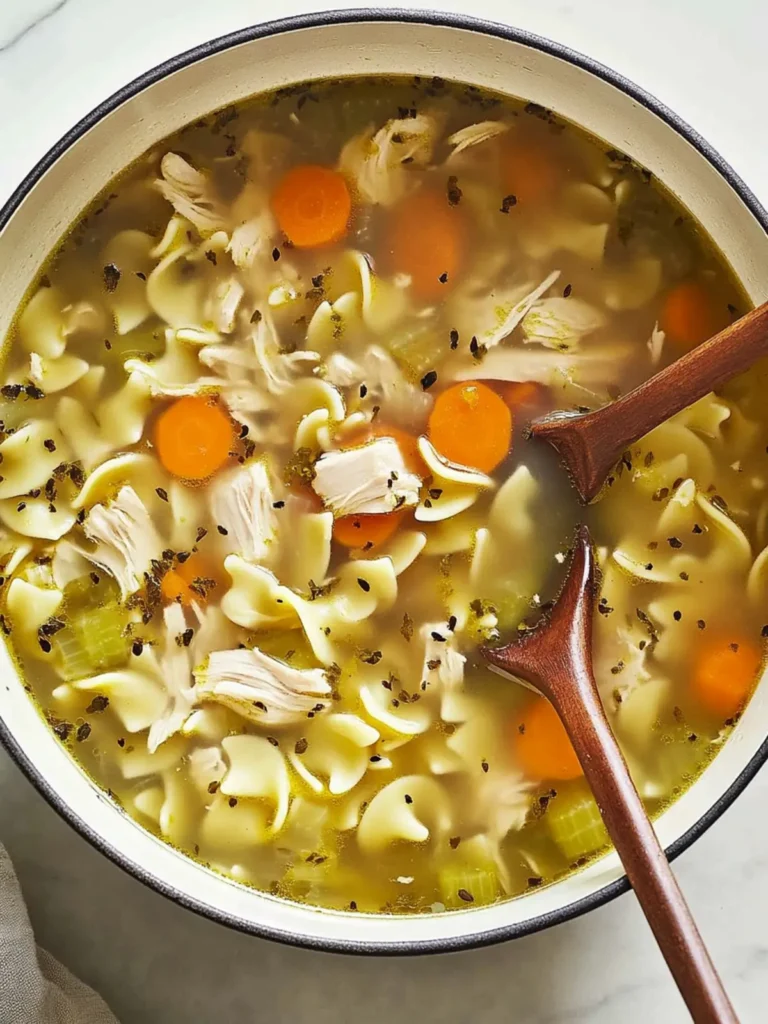 Quick and Easy Chicken Noodle Soup