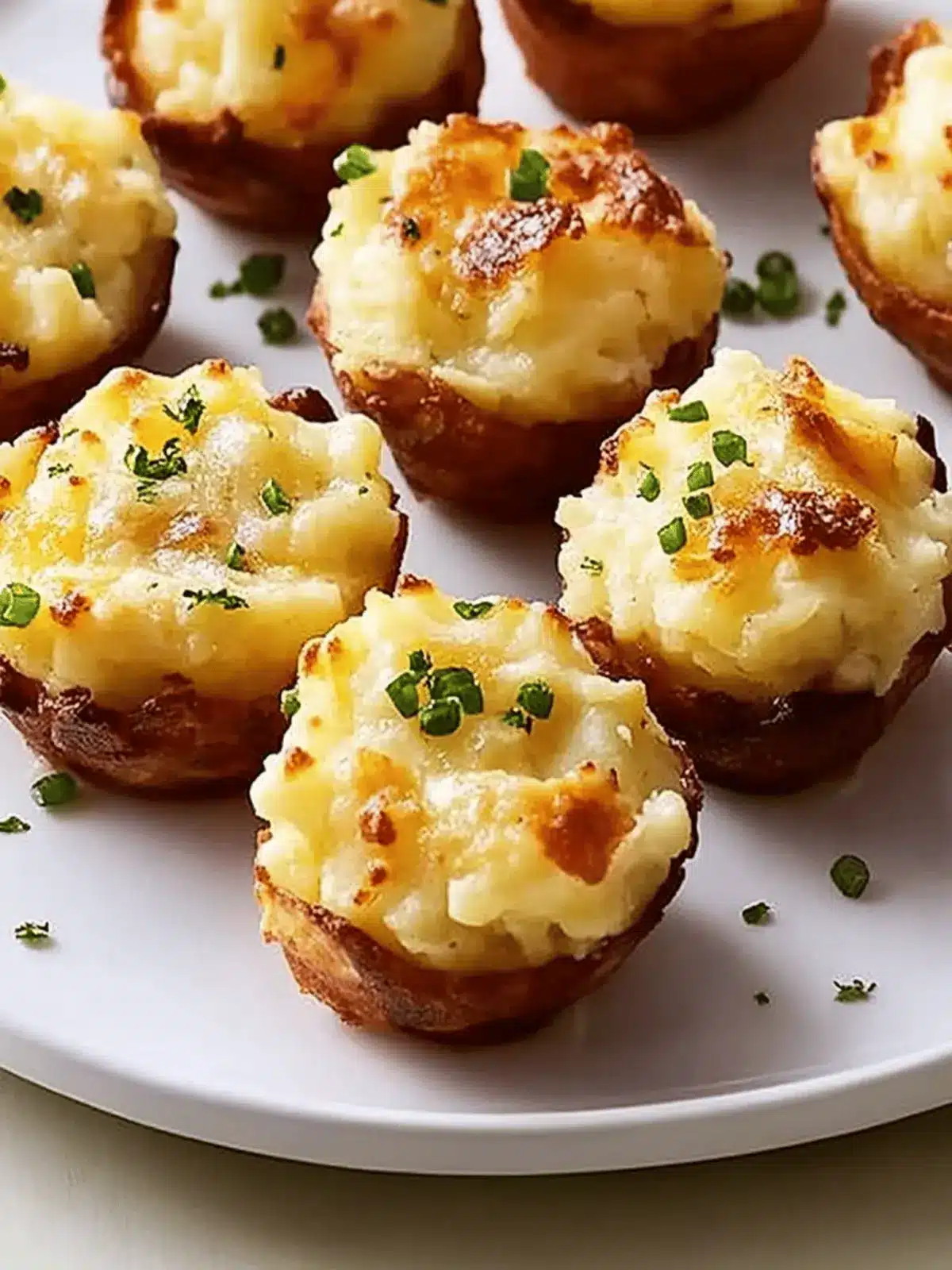 Cheesy Mashed Potato Puffs: Easy Appetizer for Leftovers 3 Cheesy Mashed Potato Puffs