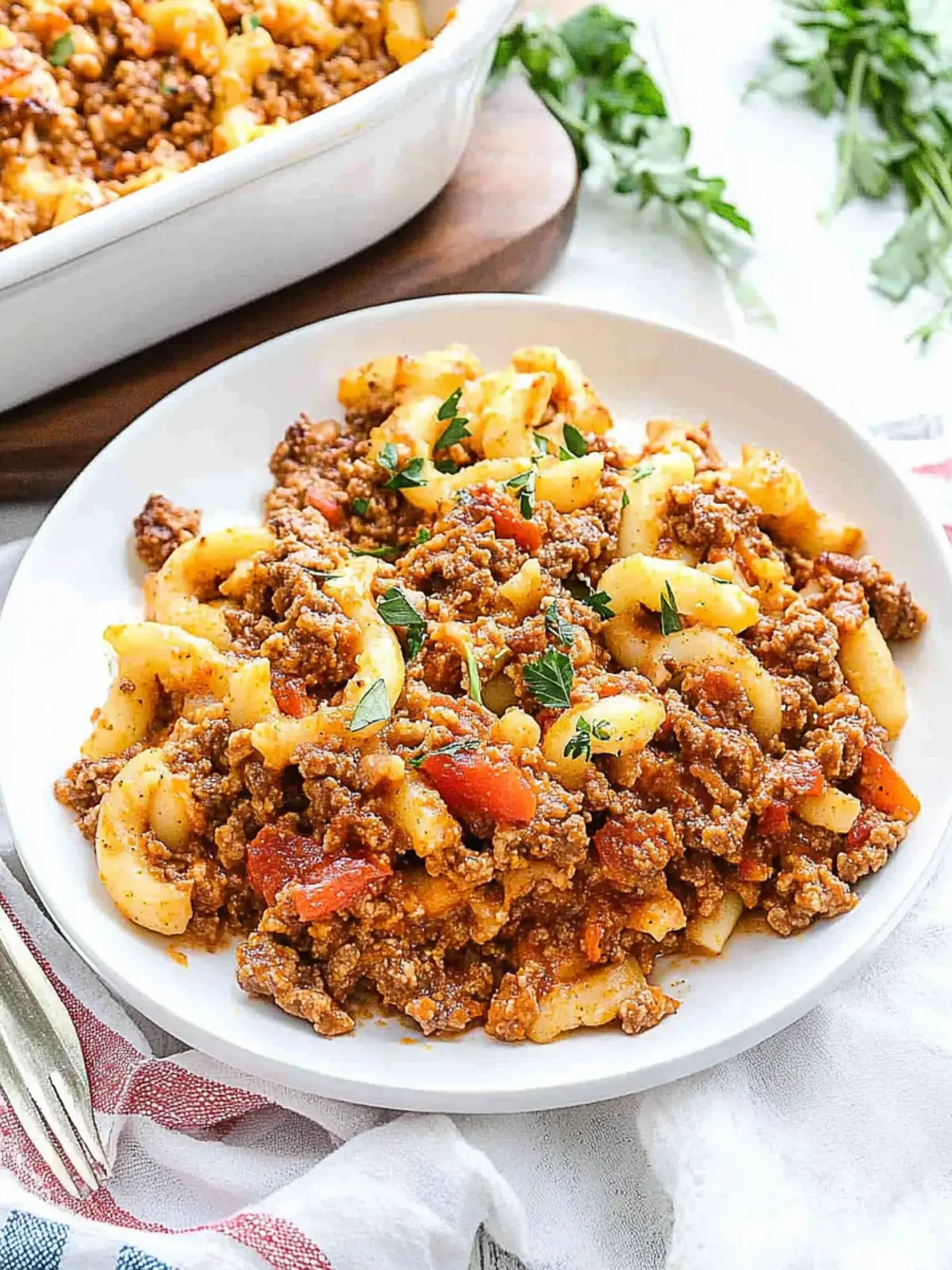Sloppy Joe Casserole