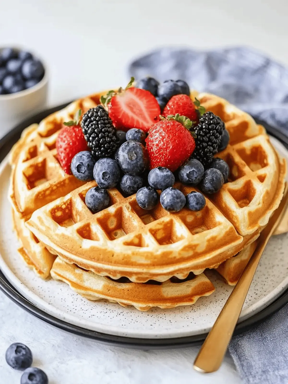 Fluffy Buttermilk Waffles That Brighten Your Weekend Mornings 4 Buttermilk Waffles