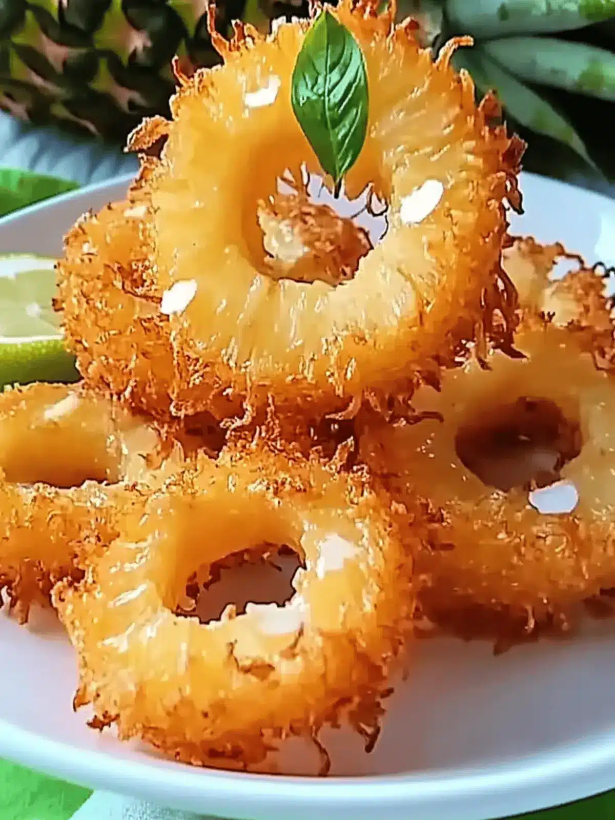Fried Pineapple Rings – Your Ultimate Tropical Snack Recipe 3 Fried Pineapple Rings – Tropical Snack Recipe