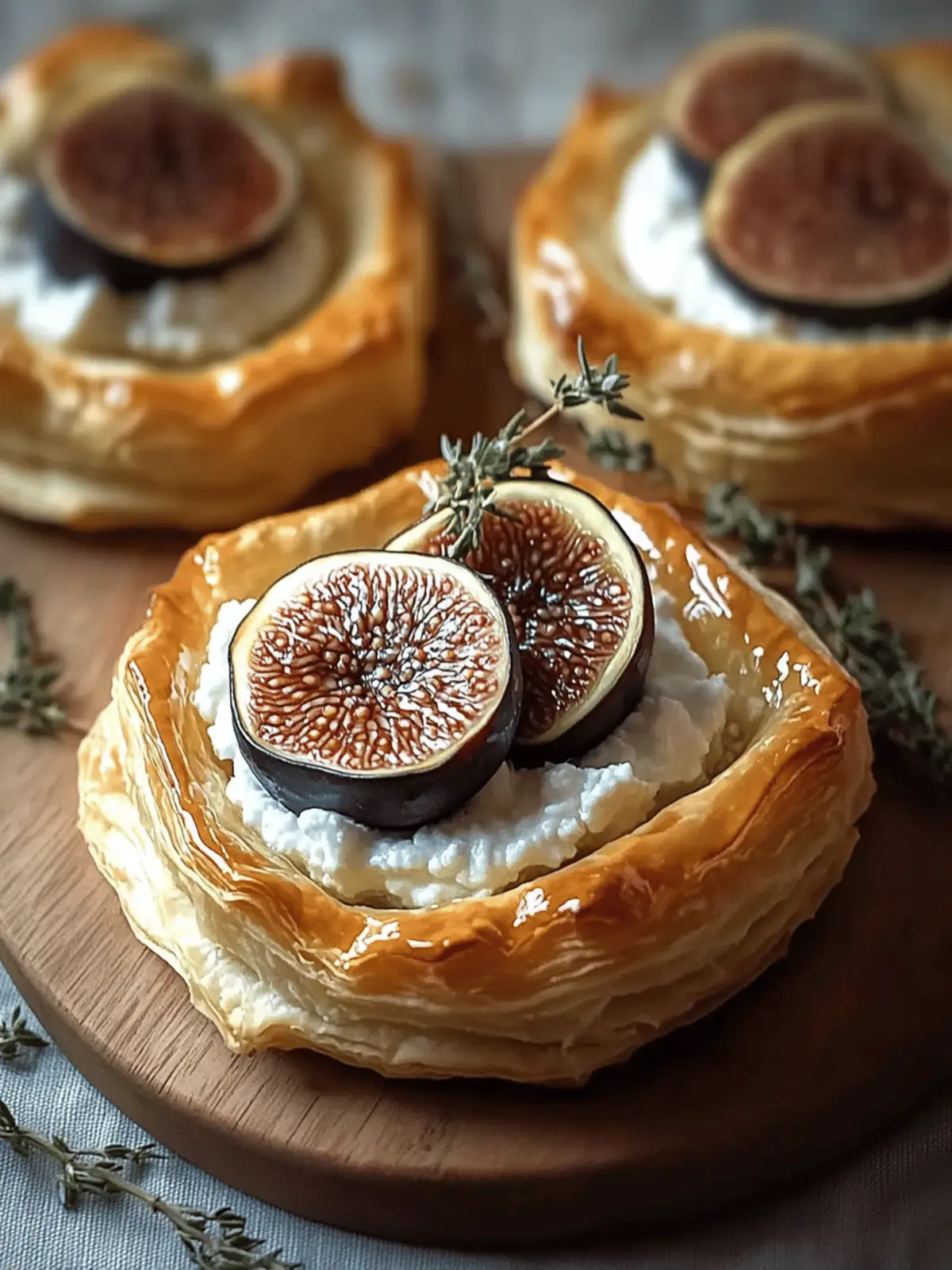 Fig and Goat Cheese Puff Pastry – Elevate Your Snack Game! 2 Fig and Goat Cheese Puff Pastry