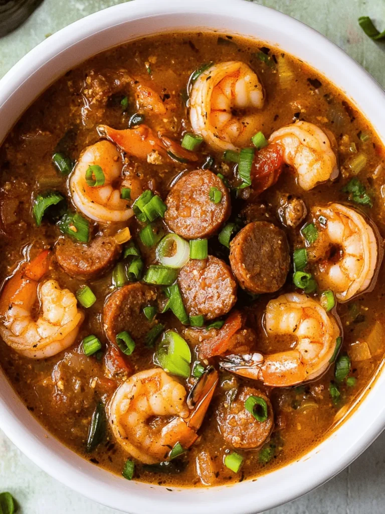 Shrimp & Sausage Gumbo Kwanzaa Recipe