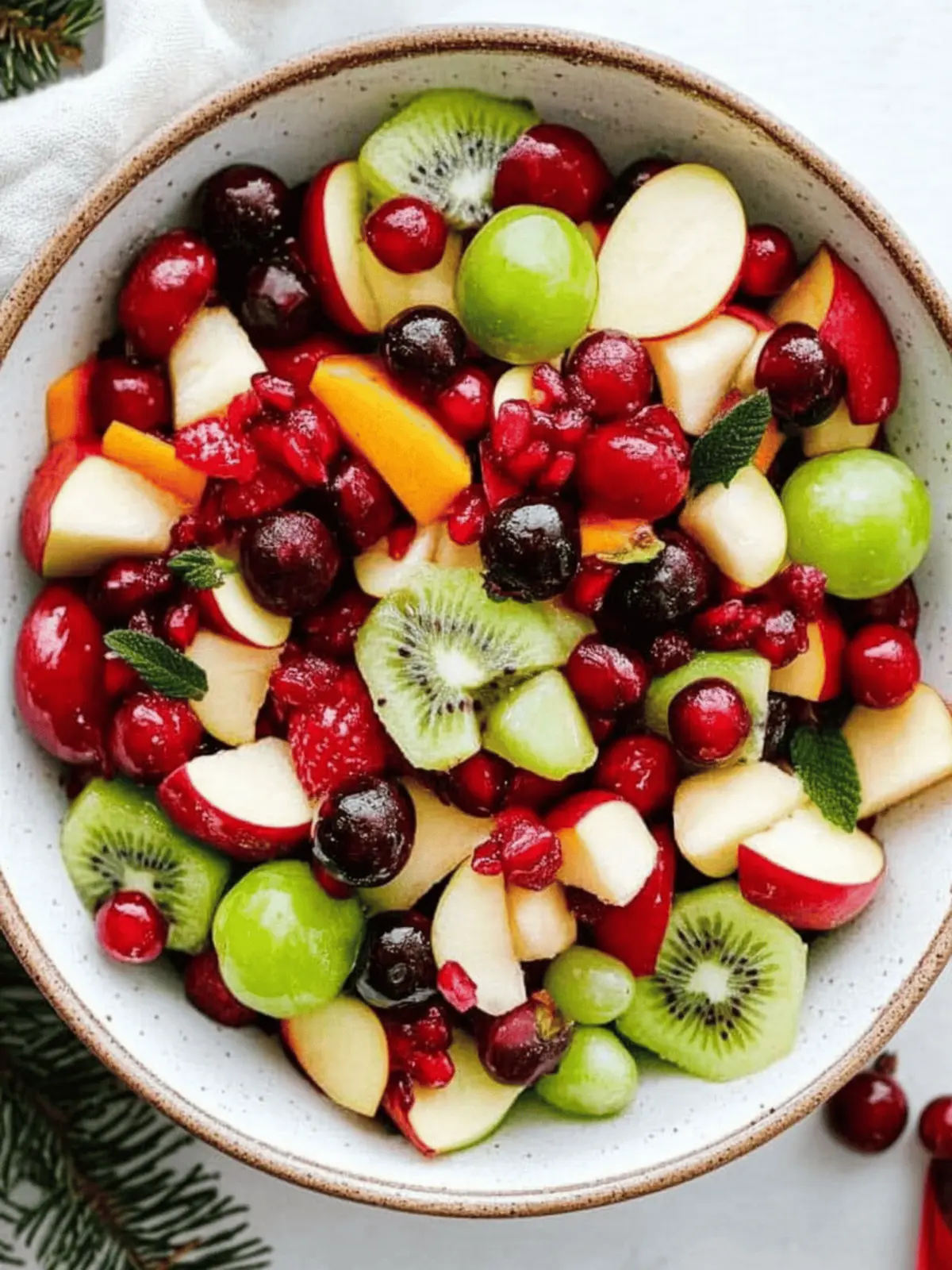 Christmas Fruit Salad