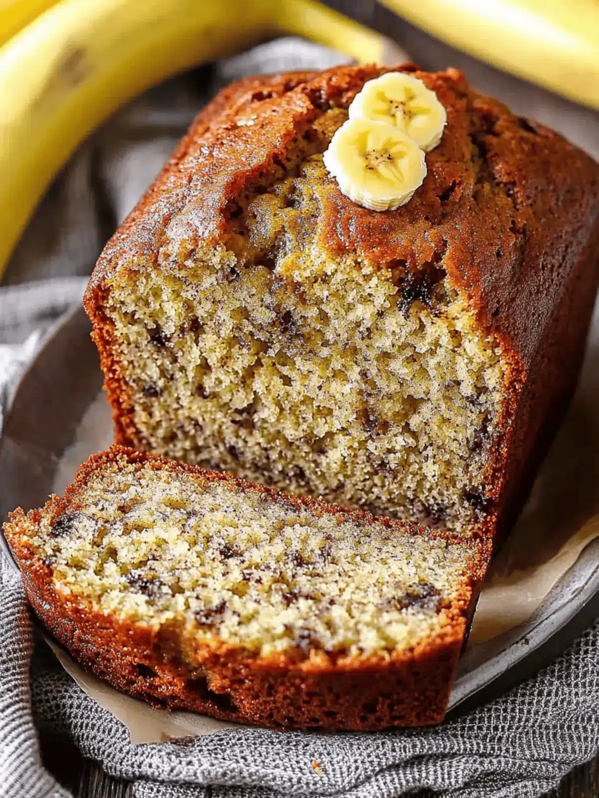 Classic Moist Banana Bread
