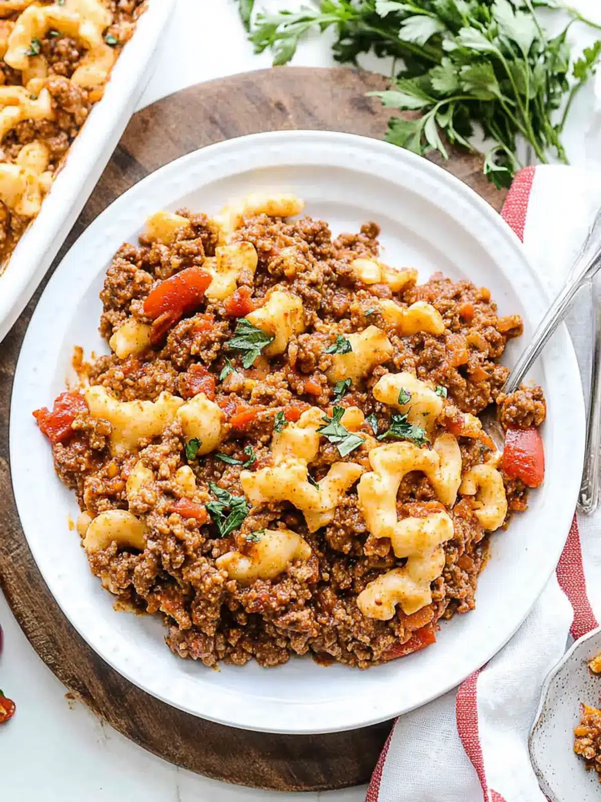 Sloppy Joe Casserole
