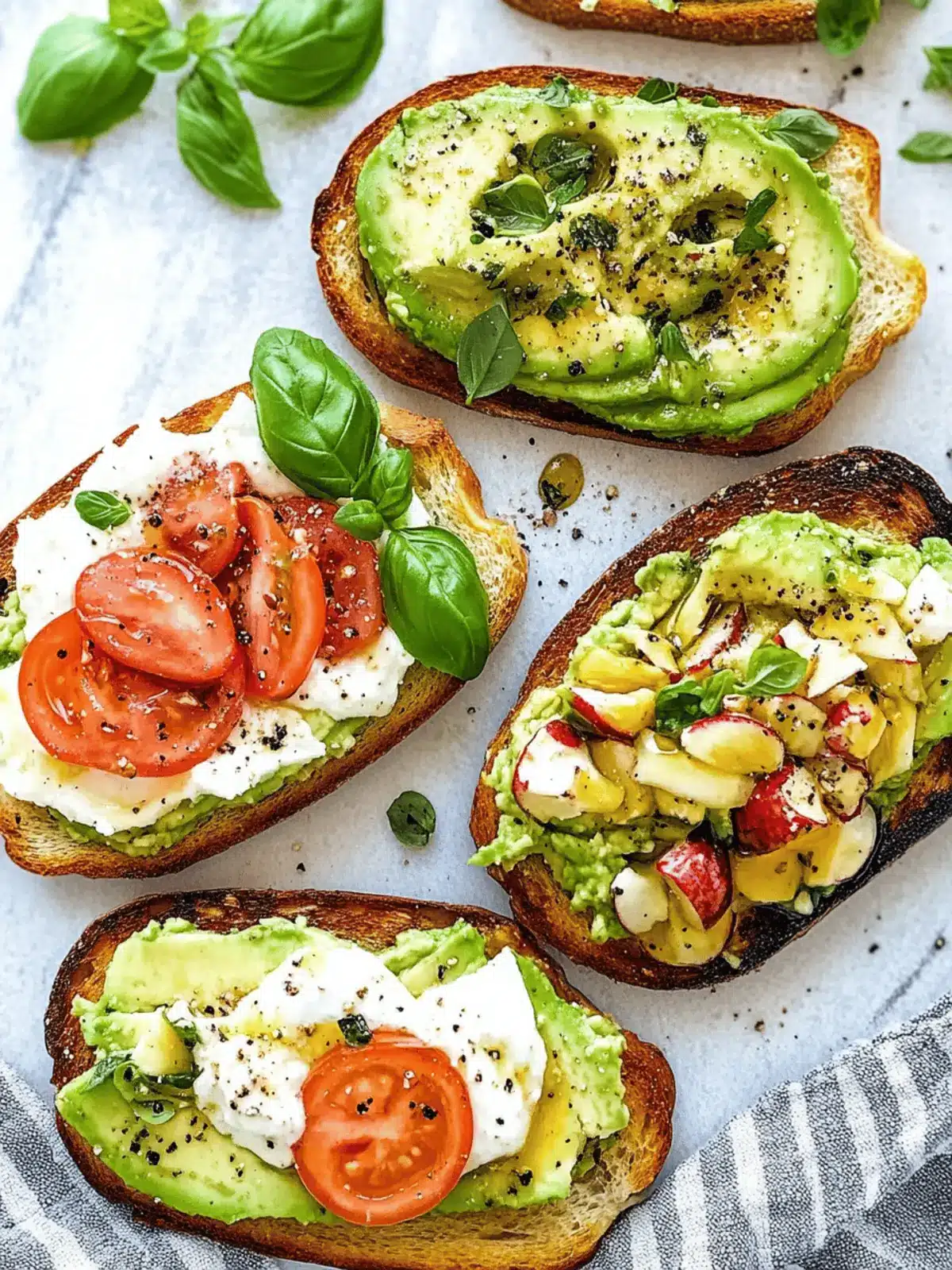 Avocado Toast (6 Easy Recipes!)