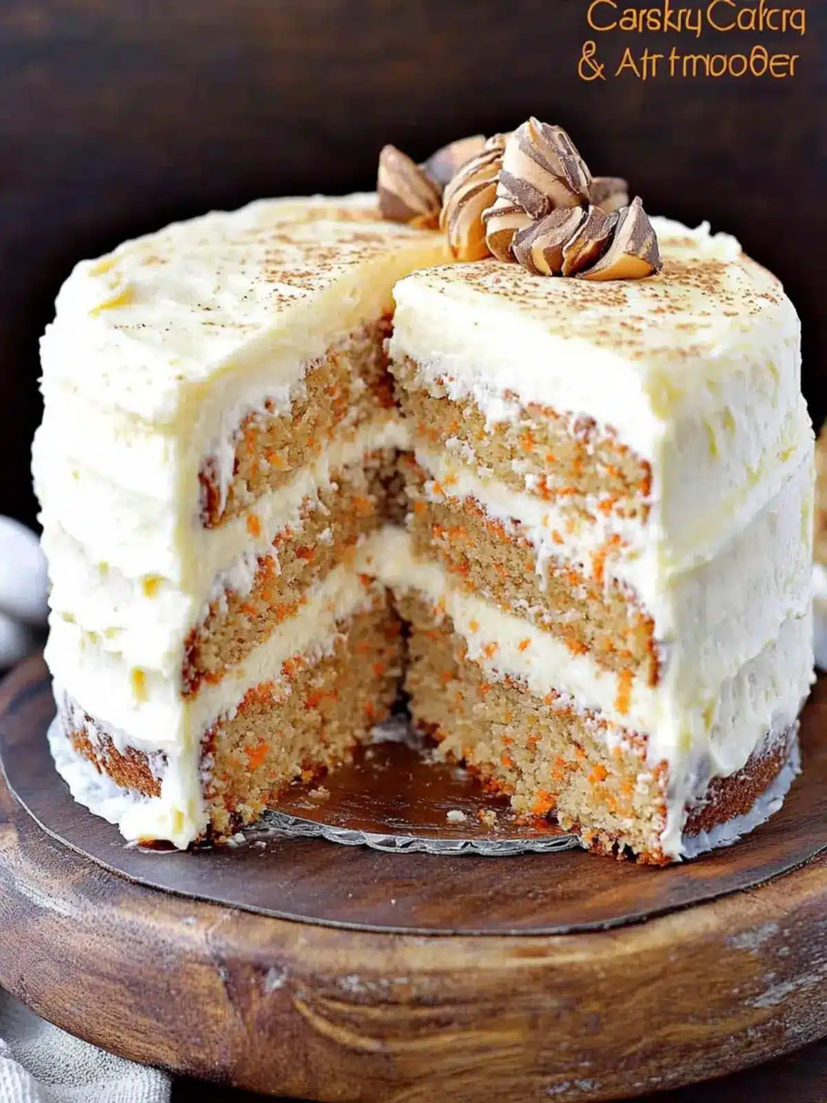 Carrot Cake Cheesecake Cake