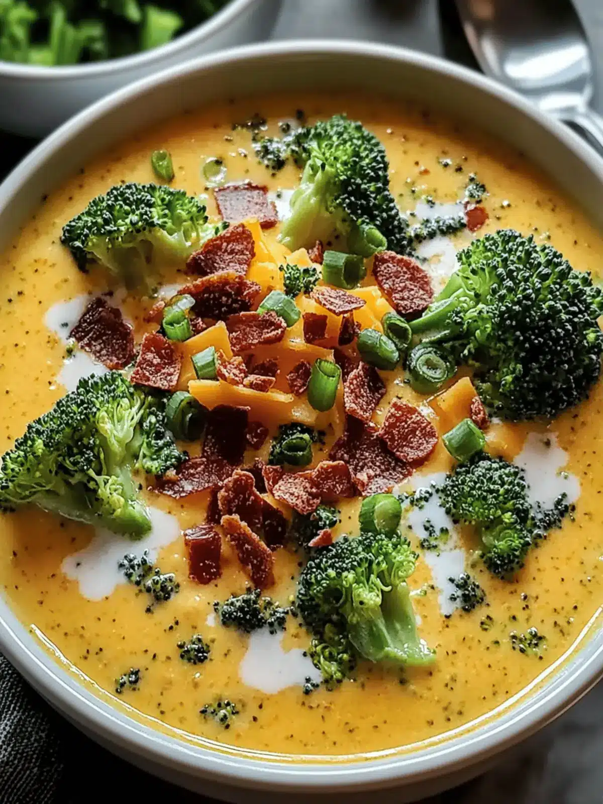 Creamy Loaded Broccoli Cheddar Soup That'll Warm Your Soul 2 Loaded Broccoli Cheddar Soup