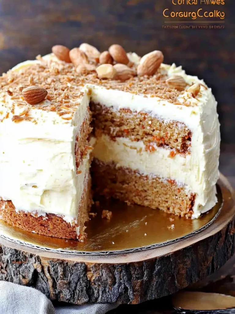 Carrot Cake Cheesecake Cake
