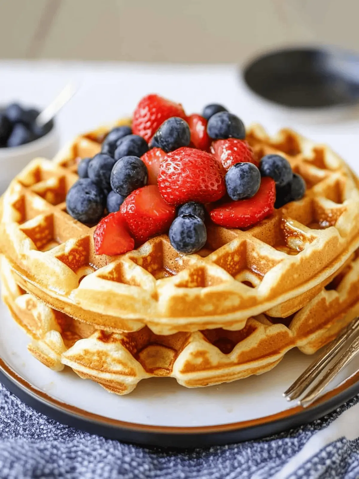 Fluffy Buttermilk Waffles That Brighten Your Weekend Mornings 3 Buttermilk Waffles