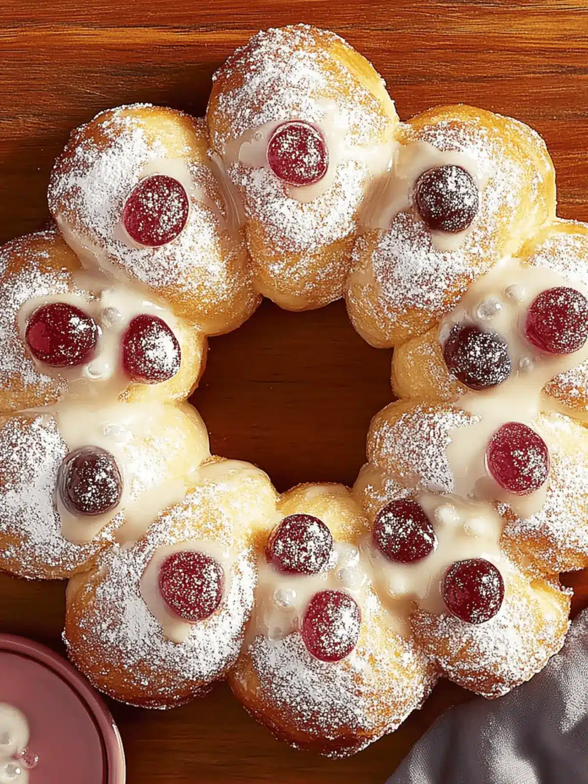 Pull-Apart Jelly Donut Hanukkah Treat