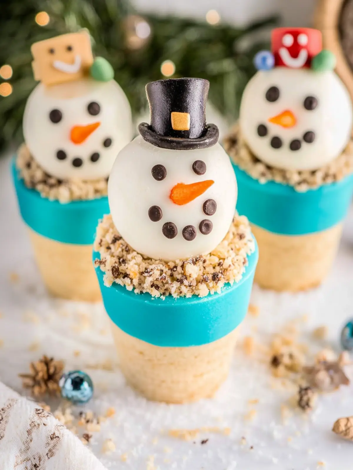 Snowman Dirt Cups
