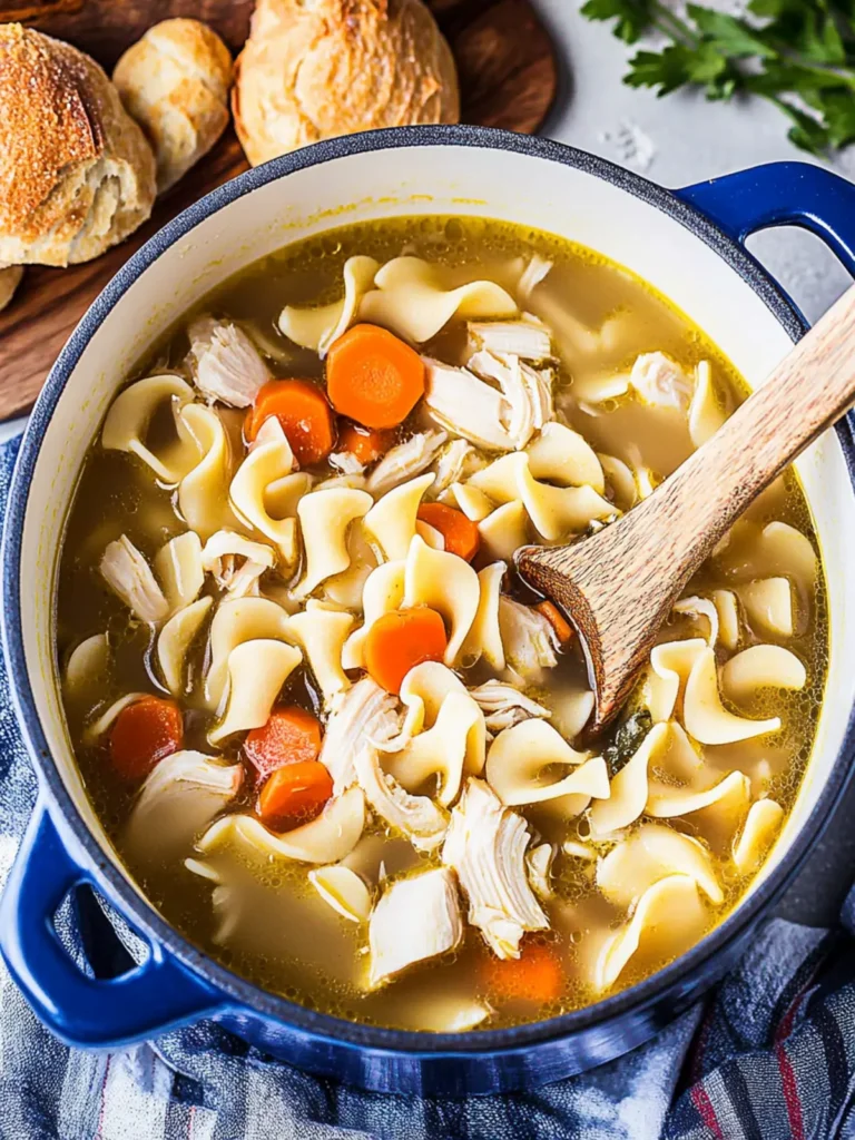 Easy Chicken Noodle Soup Recipe