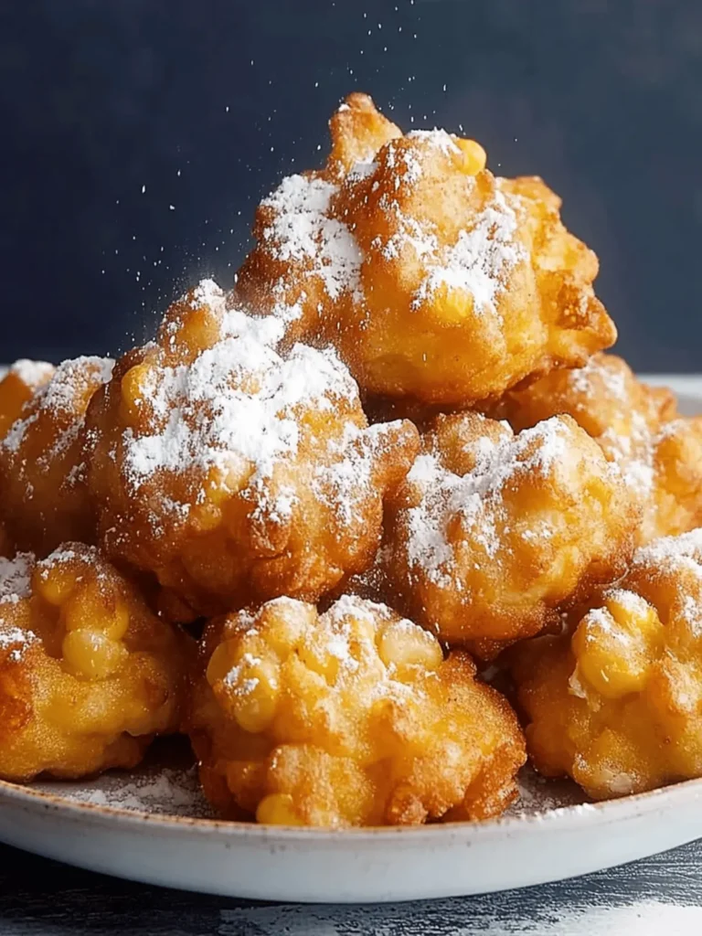 Corn Fritters for Kwanzaa