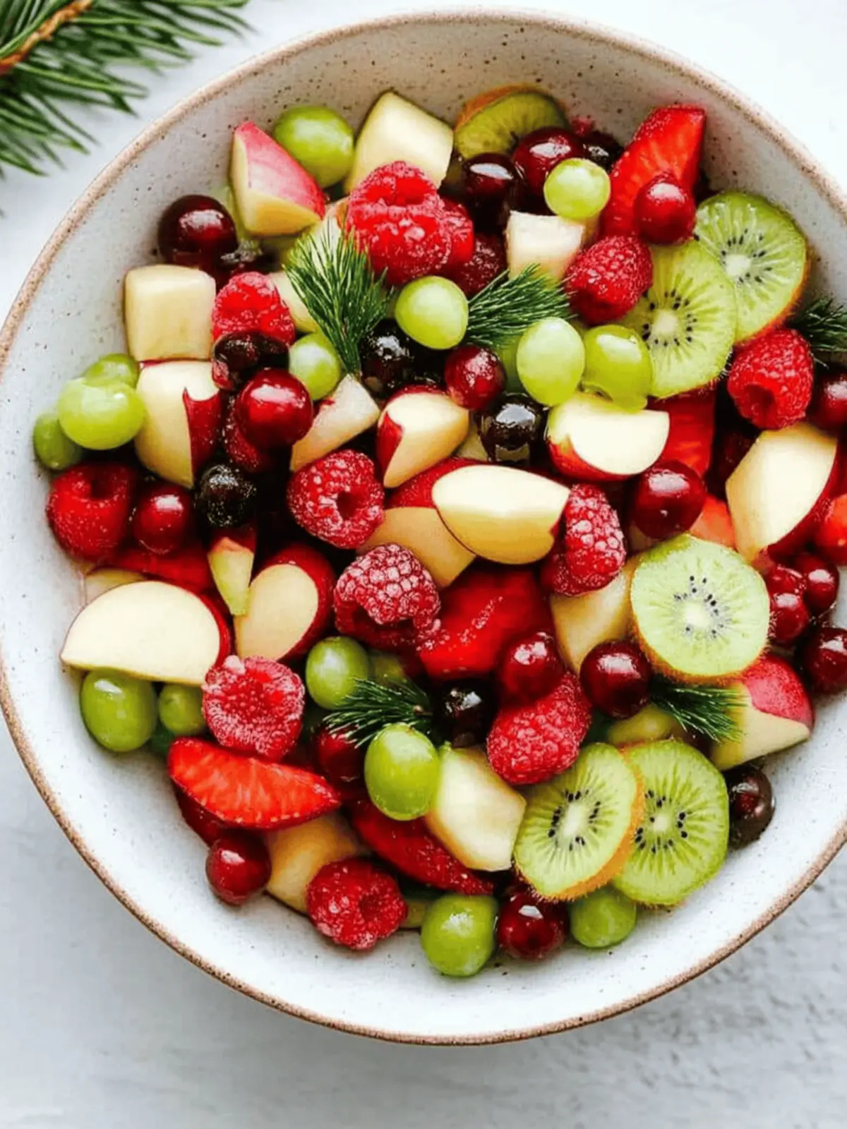 Christmas Fruit Salad