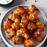 Buffalo cauliflower wings are the perfect snack!
