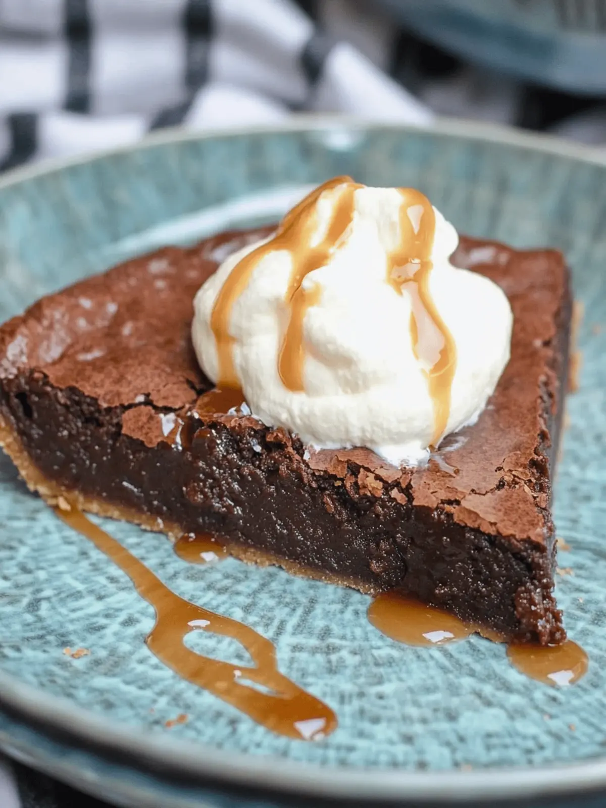 Brownie Pie (keto + low carb)