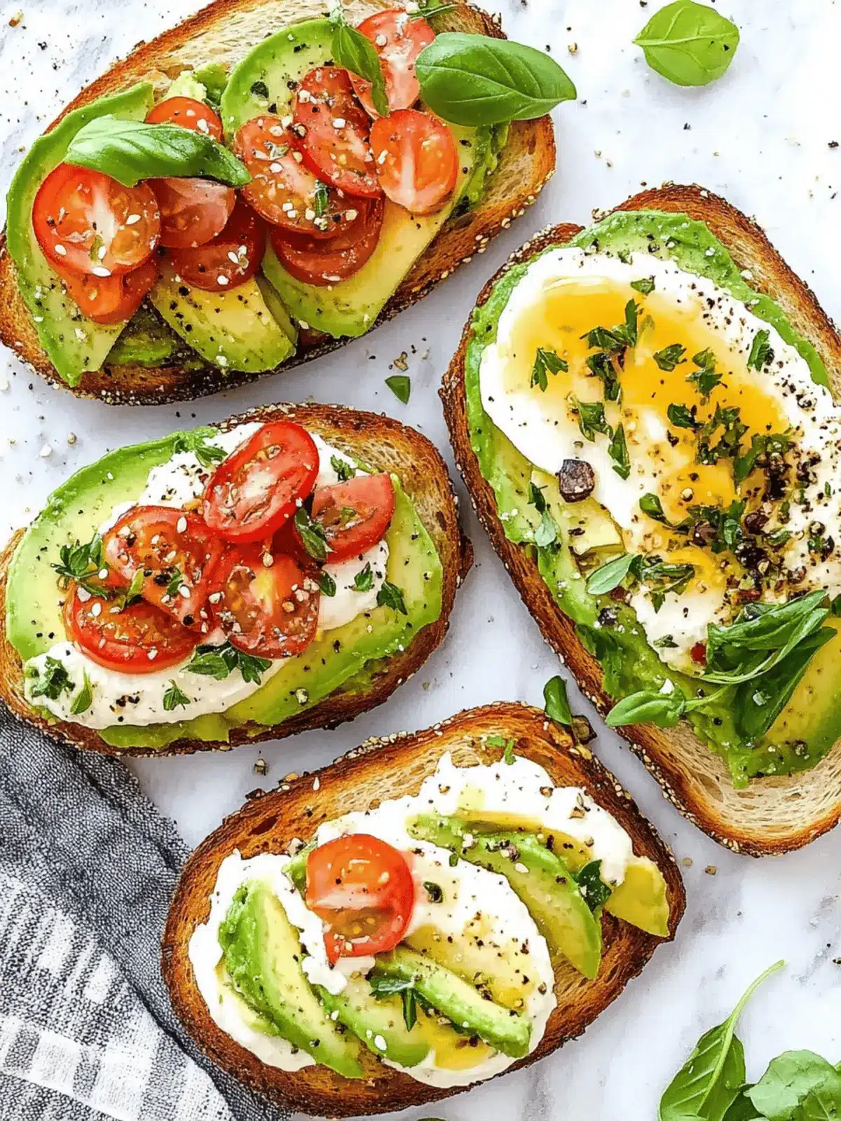 Avocado Toast (6 Easy Recipes!)