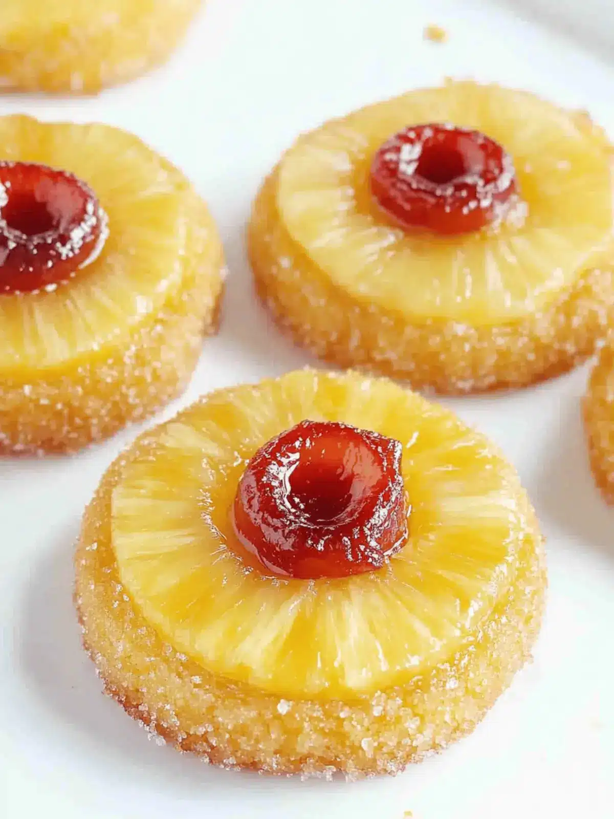 Bake Irresistible Pineapple Upside Down Sugar Cookies Today 2 Pineapple Upside Down Sugar Cookies