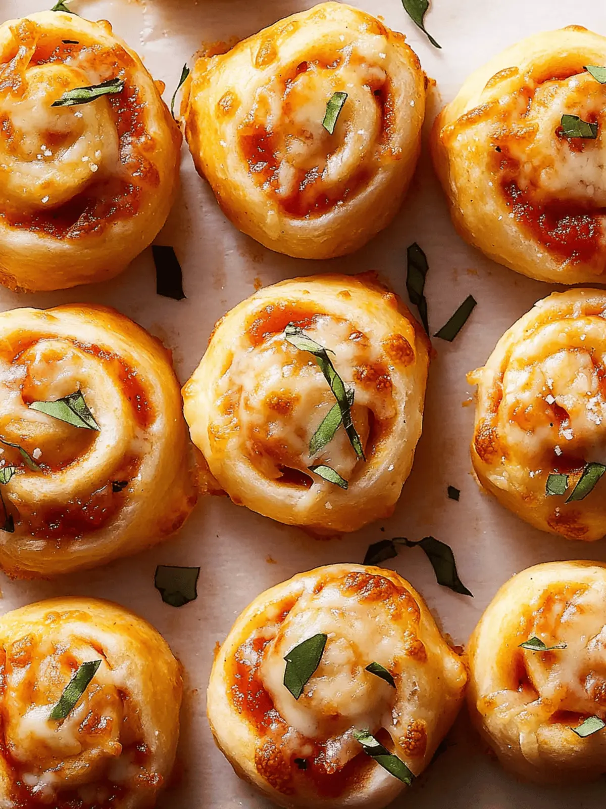 Pizza Rolls: Your Ultimate New Year's Party Appetizer! 4 Pizza Rolls New Year's Party Appetizer!