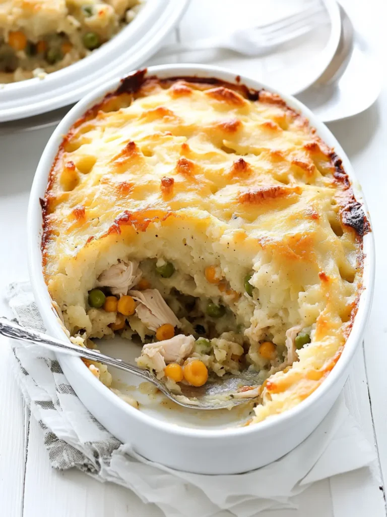Leftover Turkey Shepherd’s Pie