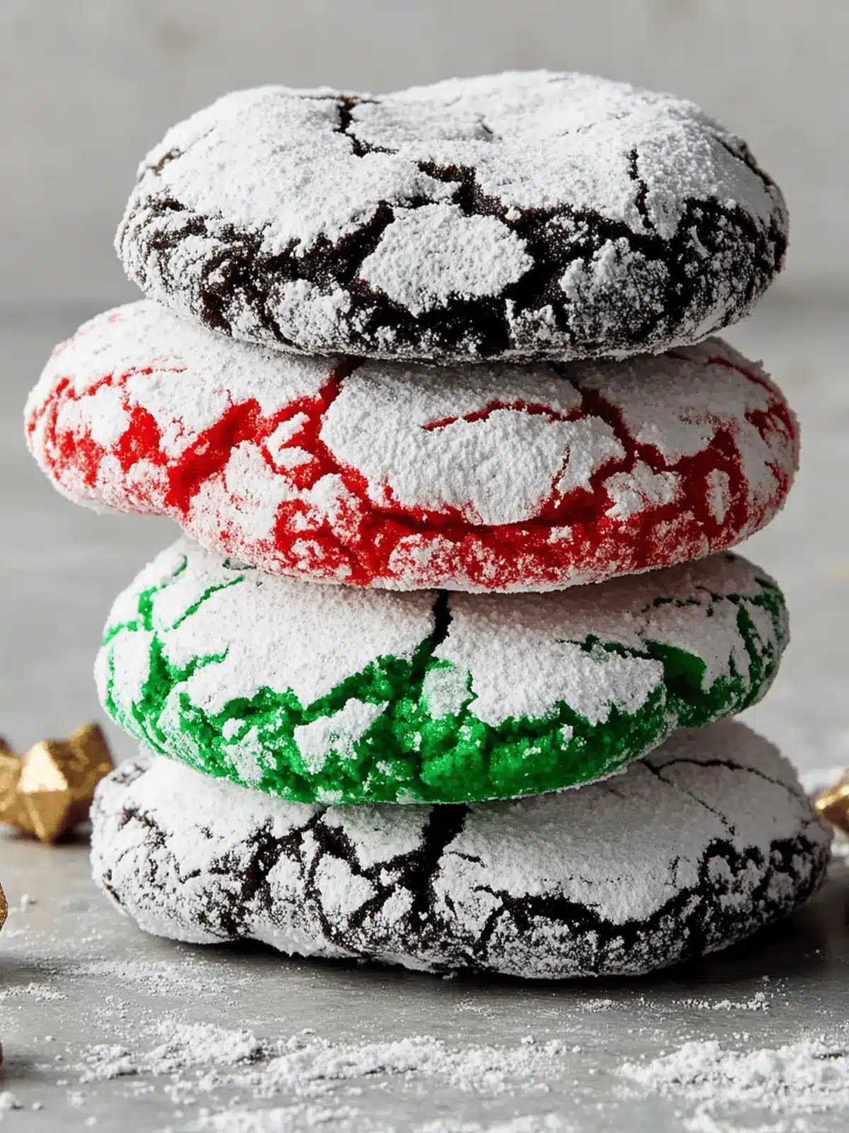 Delightful Kwanzaa Crinkle Cookies for Festive Celebrations 3 Kwanzaa Crinkle Cookies