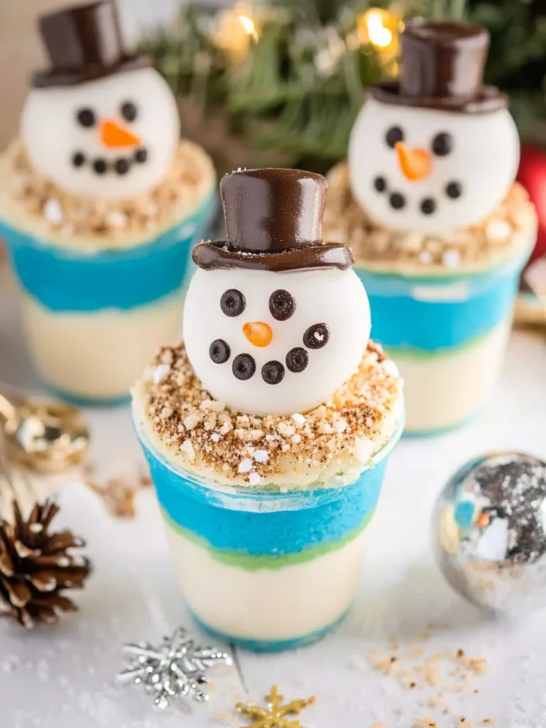 Snowman Dirt Cups