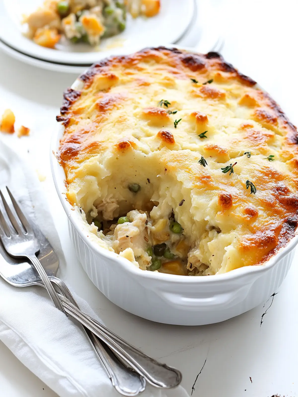 Leftover Turkey Shepherd’s Pie