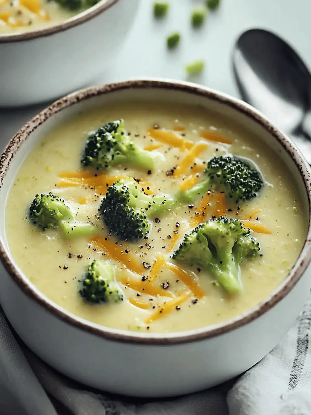 Slow Cooker Cream of Broccoli Soup
