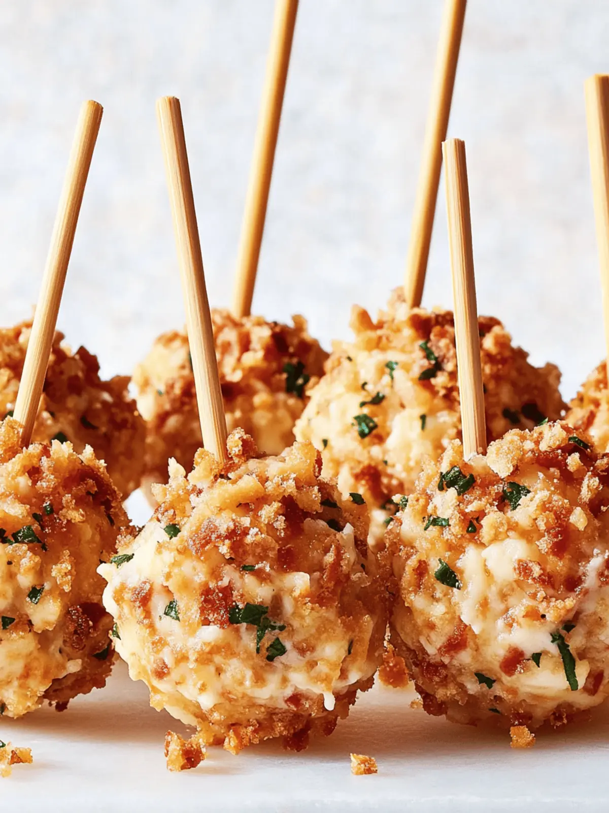 New Year's Eve Appetizer: Irresistible Cheese Ball Bites 3 New Year's Eve Appetizer - Cheese Ball Bites!