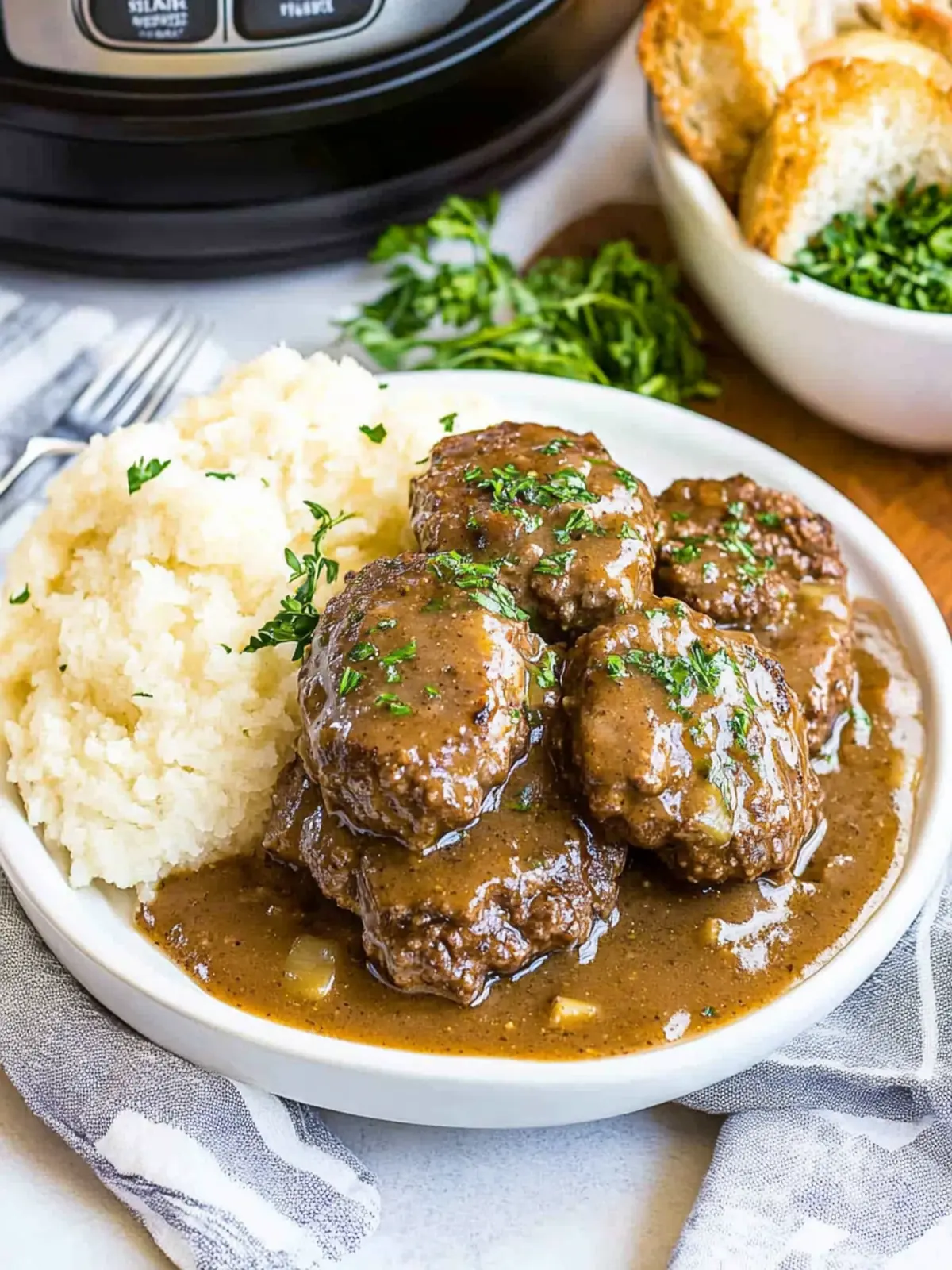 Instant Pot Salisbury Steak