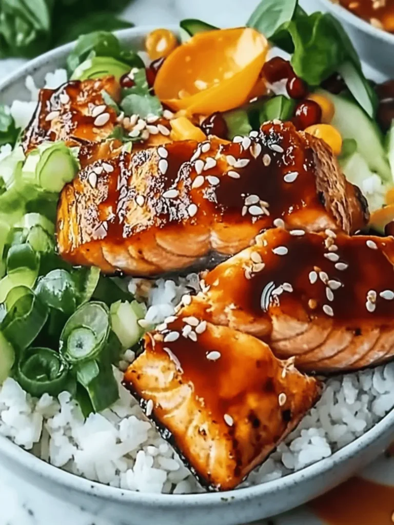 Sriracha Honey Salmon Bowls: A Go-To 20-Minute Dinner Delight