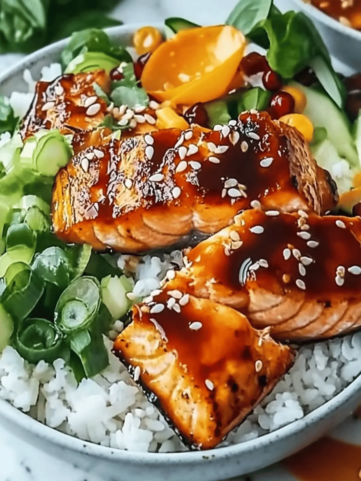 Sriracha Honey Salmon Bowls: A Go-To 20-Minute Dinner Delight