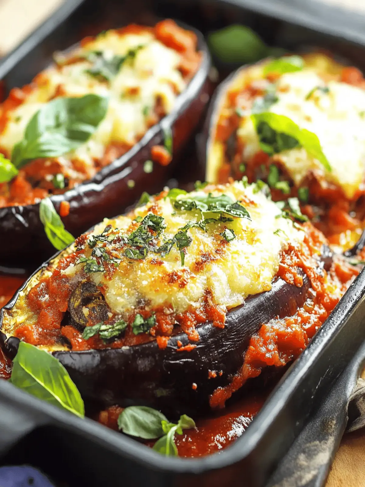 Easy and Delicious Stuffed Eggplant Recipe for Cozy Gatherings 4 Easy and Delicious Stuffed Eggplant Recipe
