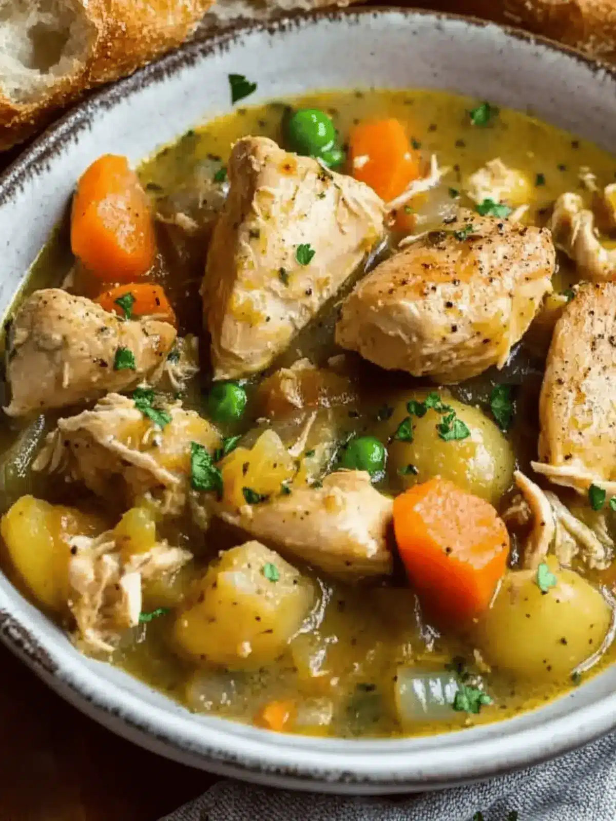 Slow Cooker Chicken Stew Recipe