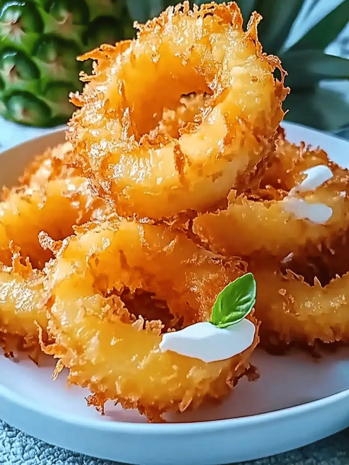 Fried Pineapple Rings – Your Ultimate Tropical Snack Recipe 2 Fried Pineapple Rings – Tropical Snack Recipe