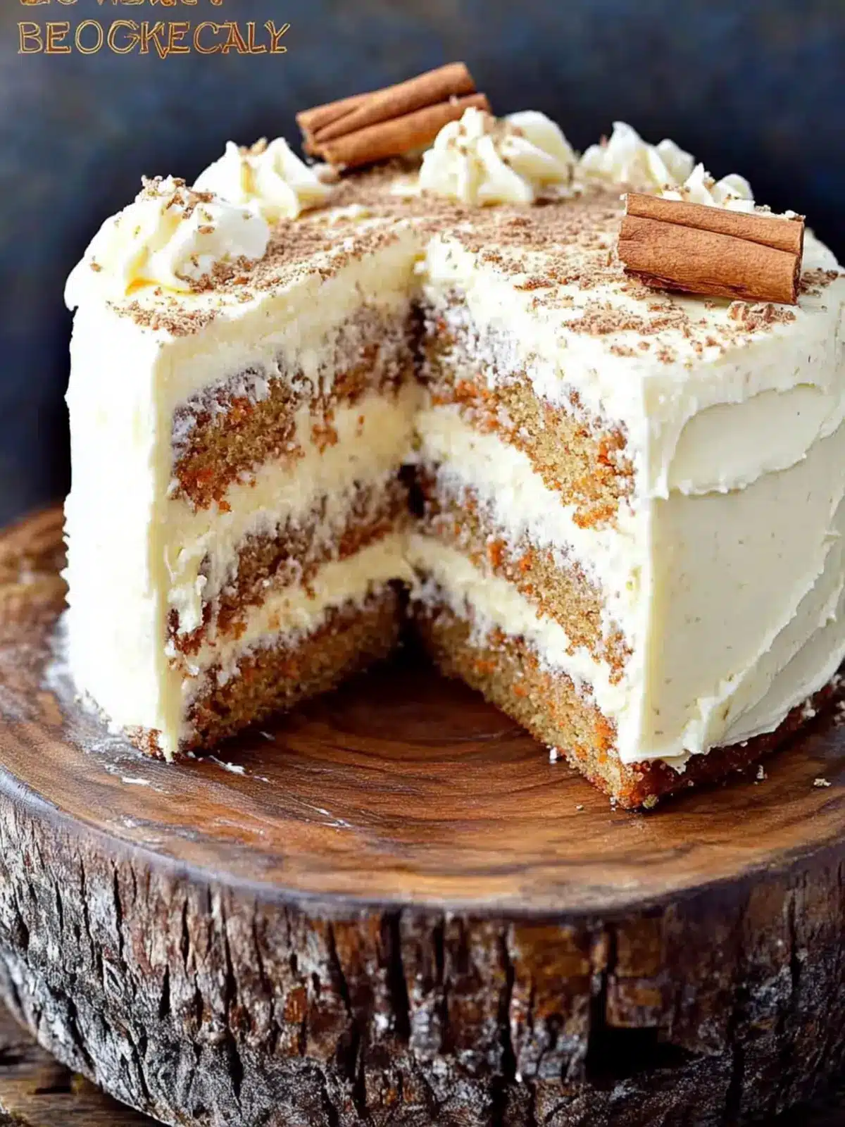 Carrot Cake Cheesecake Cake
