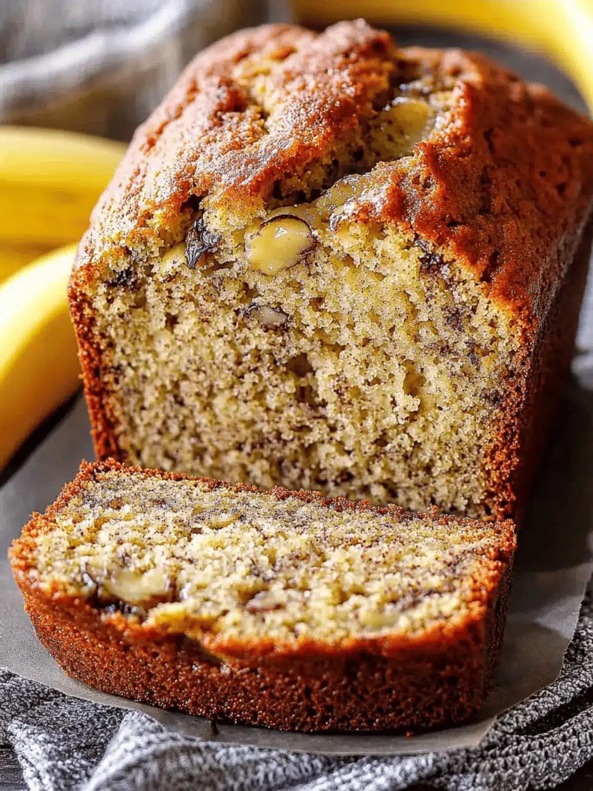 Classic Moist Banana Bread