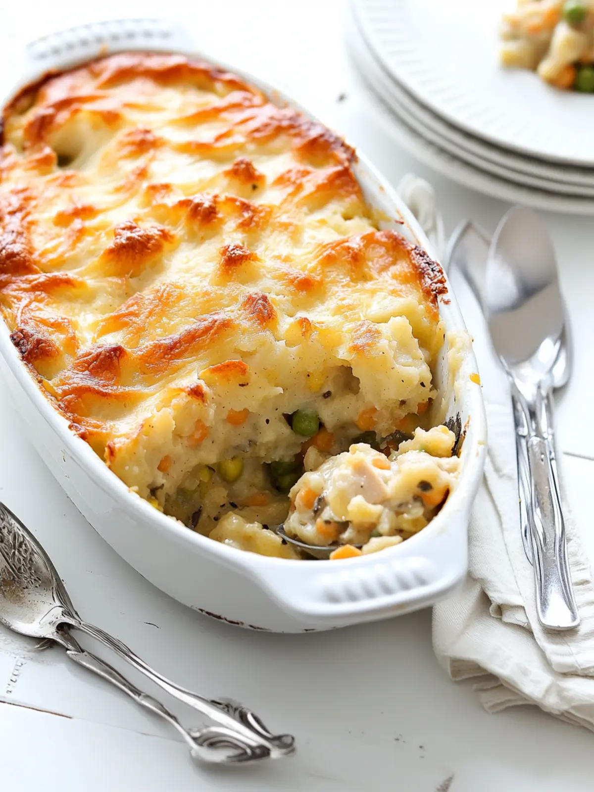 Leftover Turkey Shepherd’s Pie