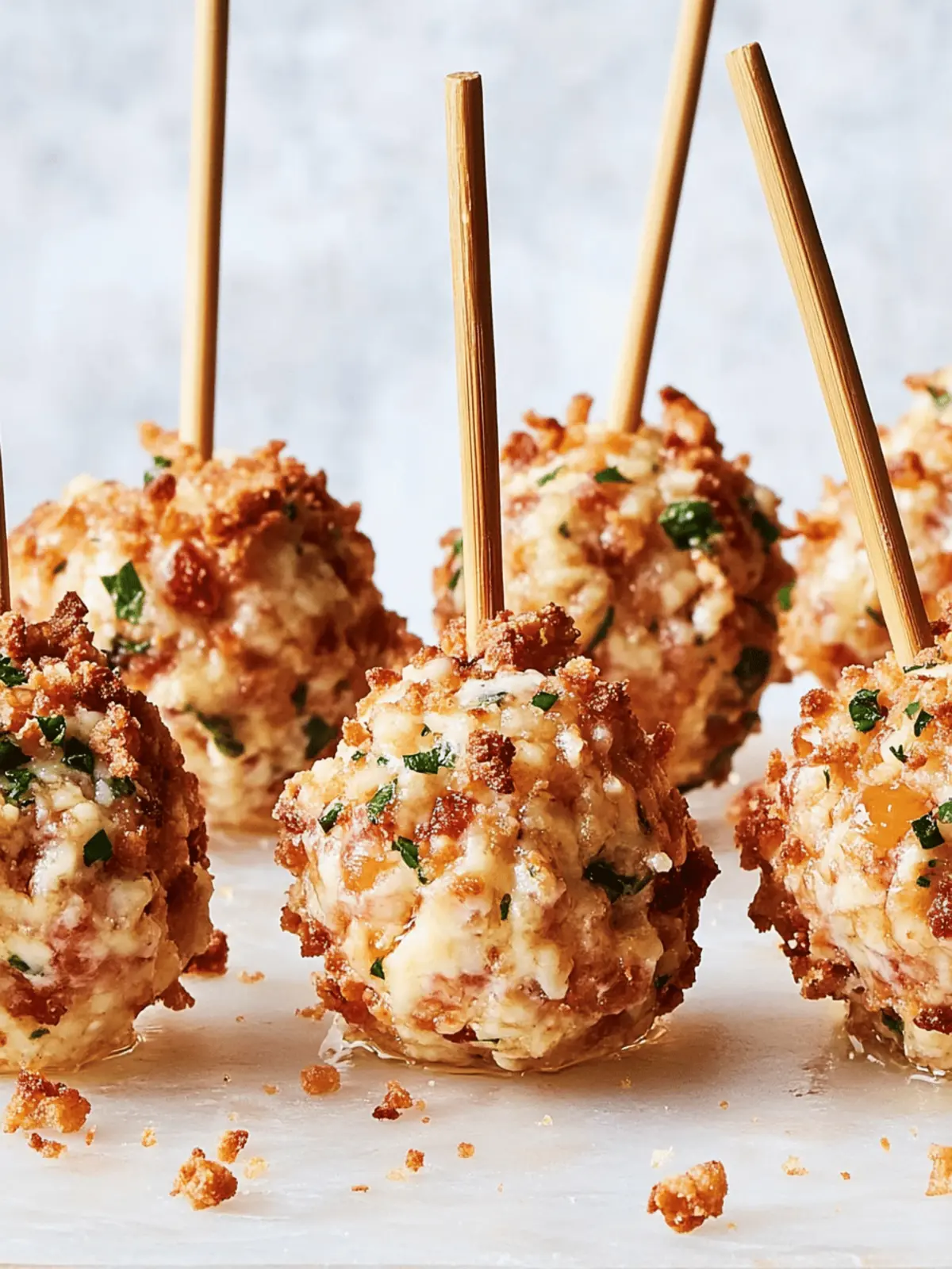 New Year's Eve Appetizer: Irresistible Cheese Ball Bites 4 New Year's Eve Appetizer - Cheese Ball Bites!