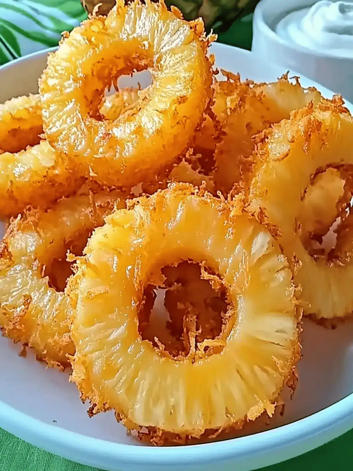Fried Pineapple Rings – Your Ultimate Tropical Snack Recipe 4 Fried Pineapple Rings – Tropical Snack Recipe