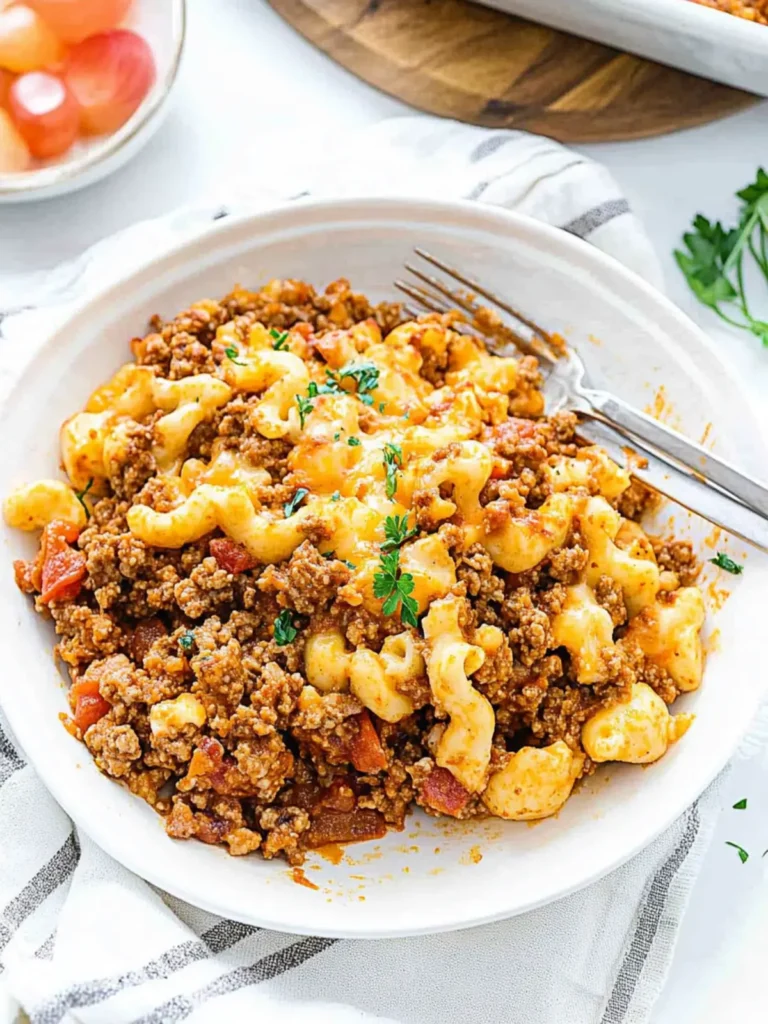 Sloppy Joe Casserole